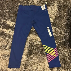 Blue Accented Xersion Leggings